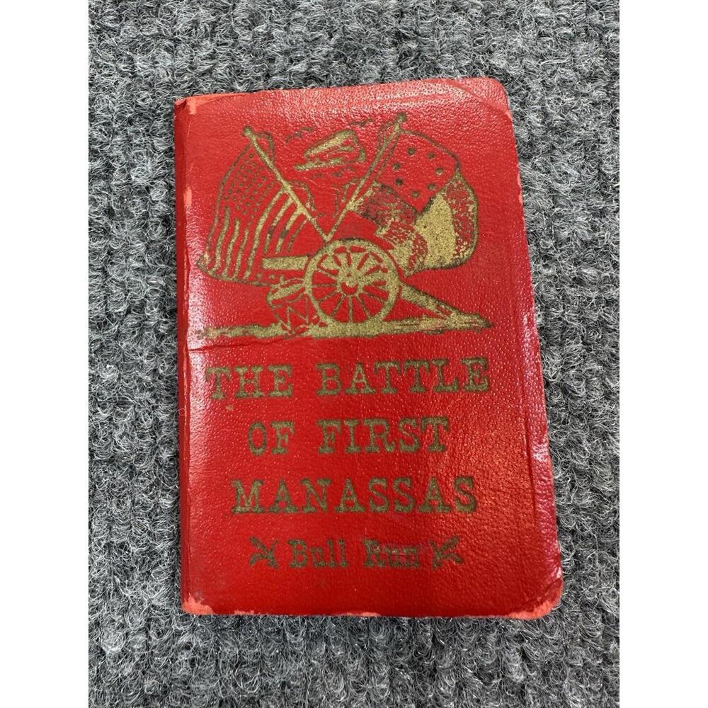 Vintage The Battle Of First Manasass‎ Bull Run Re-Enactment 1961 Guide Booklet
